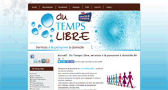 Desktop Screenshot of dutempslibre.fr